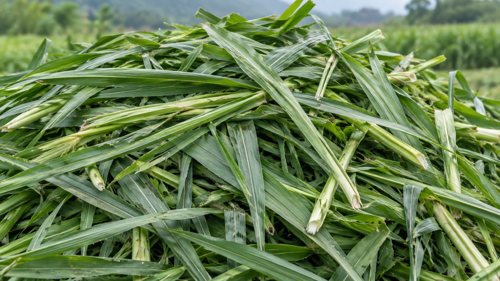Illustration of napier grass